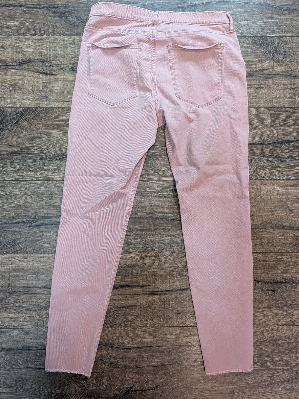 Banana Republic Size 29 8 Skinny Fit Jeans Dusty Rose Pink Fall - Picture 2 of 5